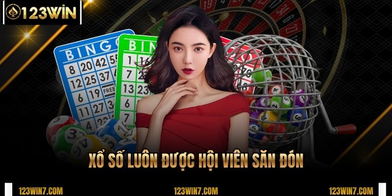 Xổ số luôn được hội viên săn đón